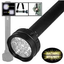 ACE-40421 The Luxeon 1000 Lumens Rebel 90 Led Light Aluminum Torch