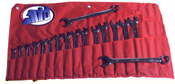 17 Pc. SAE Full Polish Combination Wrench Set by ATD Tools 1550