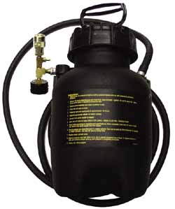 ATD 4 Quart Brake Bleeder Tank with gauge Fills and Bleeds both Standard and Power Brakes! 