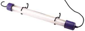 Long Fluorescent Shop Light 25ft. 15w 120v 18/2 SJT Cord