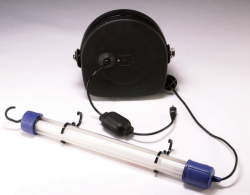 50ft Reel 15w Fluorescent Drop Light by ATD