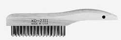 K-D Tools 2311 Shoe Handle Wire Scratch Brush
