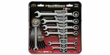 KDT-9417 KD Tools 9417 Combination Gearwrench Set 7pc. 8-18mm