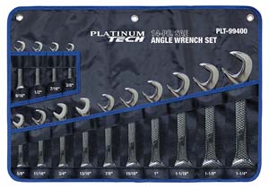 PLT-99400 Platinum 99400 14 Pc. SAE Angle Wrench Set