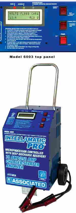 ASO-6003 Associated Intelligent 12v Battery charger, Tester & Analyzer