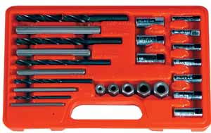 AST-9447 Astro Pneumatic 25pc. Screw Extractor Drill and Guide Set