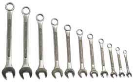 11-Piece 12 Point SAE Raised Panel Combination Wrench Set by ATD Tools