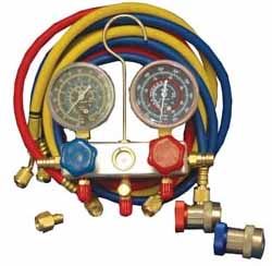 ATD-3690 ATD 3690 R134a or R12 Air Conditioning Aluminum Manifold Gauge Set