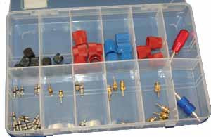 ATD-388 ATD 388 A/C System Valve Core and Cap Assortment