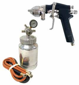 ATD 2.75 Quart Pressure Pot and Spray Gun