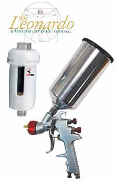 ATD-6914 Leonardo 1.4 HVLP Spray Gun by ATD Tools w/free Dryer!