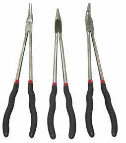 ATD-696 ATD 696 3Pc X Long 16 Needle Nose Plier Set