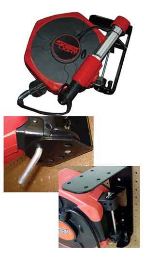 ATD-80014 Saber Light 13W Fluorescent Short Worklight on a Heavy-Duty 50 ft. Reel