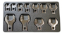 PLT-99450 Platinum Tech  11 Pc. SAE 3/8 Drive Crowfoot Wrench Set