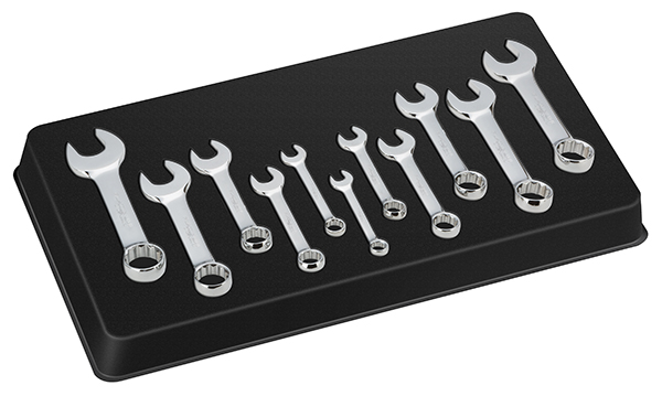 Metric Super Thin Wrench Set PLT-99589 Brand New! 9 Pc