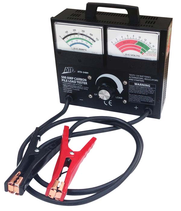 thumbnail image 2 of Solar 1874 500 Amp 12V Carbon Pile Battery Tester – Heavy-Duty Load Tester 2 of 3