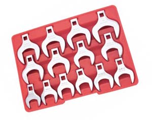 ATD-1420 Jumbo Crowfoot Wrench Set. 1/2  Drive SAE by ATD Tools