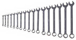 ATD-1570 Combination Wrench Set  17 Pc. 8-24mm Full Polish by ATD Tools 1570