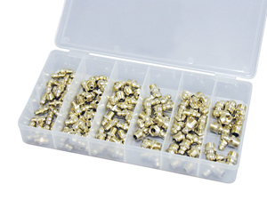 ATD-374 110-Piece Metric Grease Zerk Fitting Assortment Set ATD 374