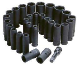 ATD-4901 ATD-4901 29 Pc. 1/2 Drive 6 Point Deep Impact Socket Set