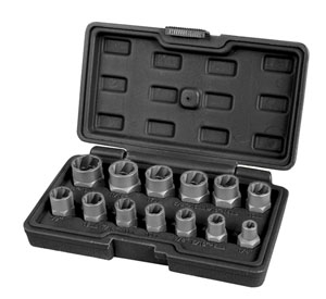 ATD-513 ATD 513 13 Pc. 3/8 Drive Bolt Extractor Socket Set