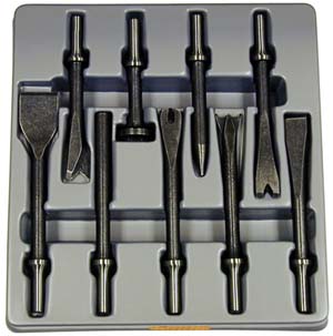 ATD-5730 ATD 9 pc. Air Chisel Set