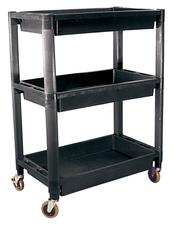 ATD-7017 Heavy Duty 3 Tray PVC Utility Cart