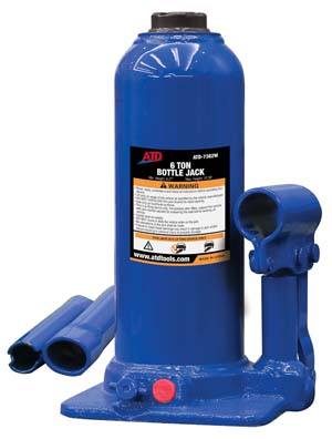 ATD-7382W ATD 7382W 6-Ton Heavy-Duty Hydraulic Side Pump Bottle Jack