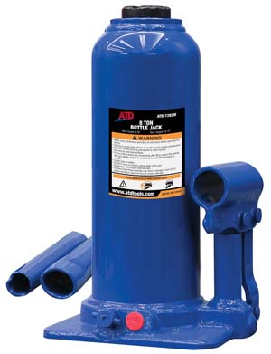 ATD-7383W ATD 7383W 8-Ton Heavy-Duty Hydraulic Side Pump Bottle Jack