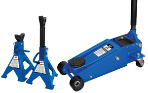ATD-7500A ATD-7500A 3-Ton Automotive Jack Pack Combo Kit with Safety Locking Pins