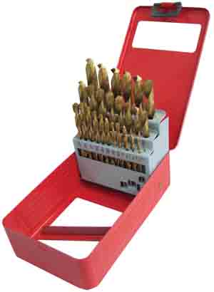 ATD-9229 ATD 9229 29pc. Titanium Coated Drill Bit Set