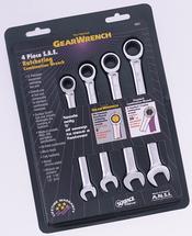 KDT-9404 KD Tools 4 PC. Gearwrench Ratcheting Wrench Set