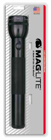 MAG-S3D016 MAGLITE 3D Cell Flashlight Black
