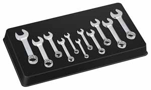 PLT-99505 Platinum Tech 99505 11 Pc. SAE Stubby Combination Wrench Set