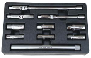 PLT-99610 Platinum Tech 99610 10 Pc. Master Spark Plug Socket Set