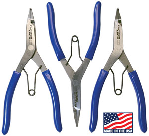 PLT-99793 Platinum Tech 99793 3 Pc. Lock Ring Pliers Set