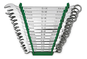 SKT-86265 SKT-86265  15 Piece SuperKrome Metric Combination Wrench Set
