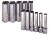 SKT-1350 SK Specialty Tools 1350 11 Pc. 1/4 Dr. 12 pt. Deep Socket Set