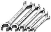 SKT-376 SKT 376 6 pc. 9-19,21 mm SuperKrome Flare Nut Wrenches