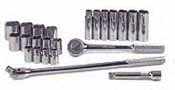 SKT-4123-6 SK 4123-6 23 Pc. 1/2 Dr. 6 pt. SAE Socket Set