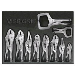 VSG-1078TRAY Vise Grip 10 Pc. Locking Pliers in a Tray