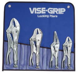 VSG-428GS Vise Grip 4 Pc. Locking Pliers Set