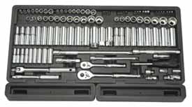 ATD-1380 ATD Tools 106-Piece 1/4 and 3/8 Drive Socket Set