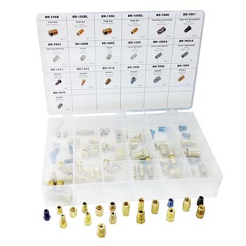 ATD-39361 95 Pc. Brake Line Fittings Assortment ATD 39361