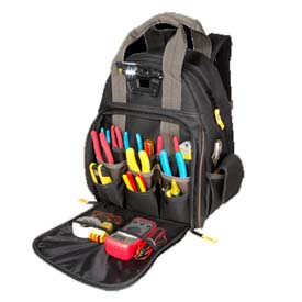 CLC-L255 Tech Gear L255 53 Pocket Lighted Backpack