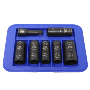 CTA-7307 CTA 7307  7 Pc. Half Metric Flip Socket Set