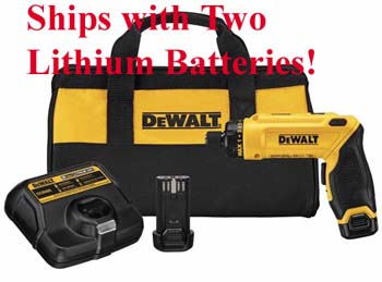 DWT-DCF680N2 Dewalt DCF680N2 8Volt MAX Gyroscopic Screwdriver 2 Battery Kit