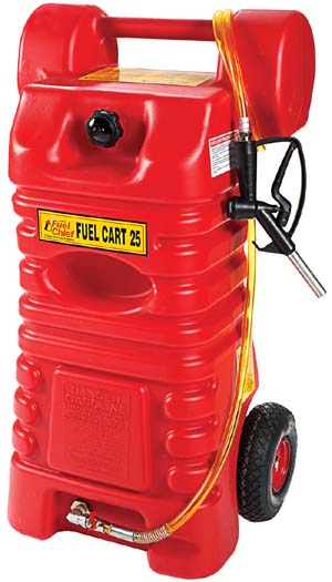 JDI-FC-25PFC John Dow FC-25PFC 25 gal Gas Caddy Fuel Cart