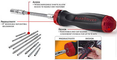 KDT-8939 KD Tools 39pc. Geardriver Set