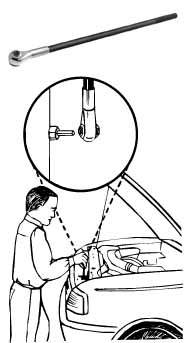 LIS-14540 Lisle 14540 Headlight Adjusting Ratchet for Ford